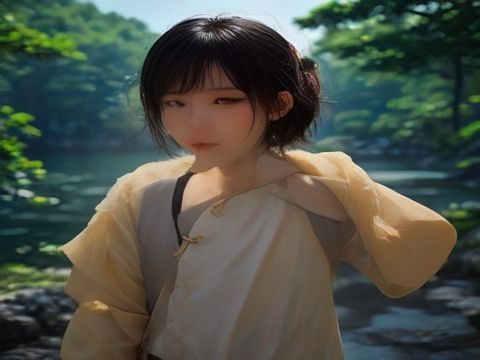 人与兽影视作品概念图，珊瑚色调渐变背景下人类轮廓与自然元素交织，象征人性与兽性的边界冲突与张力